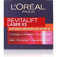 loreal l oreal paris crema idratante antieta spf 20 laser x3