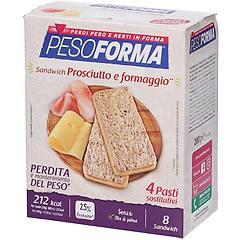 Nutrition Sante Sandwiches Prosciutto E Formaggio 8 Pezzi