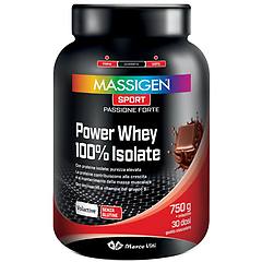 Massigen Sport Power Whey Isolate Cioccolato 750 G