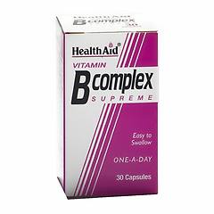Healthaid Italia Srl Vitamina B Compl Supr 30cps Heal