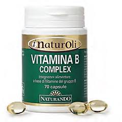 Naturando Vitamina B Complex 70 Capsule Integratore Vitamine