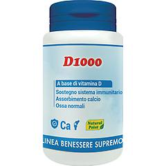 Natural Point D1000 Integratore Vitamina D 70 Capsule