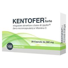 sr farmaceutici s&r farmaceutici kentofer forte integratore ferro e vitamina c 20 capsule