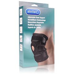 Alvita Ginocchiera Regolabile Colore Nero Taglia Universale