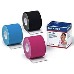 bsn medical leukotape k taping cerotto elastico azzurro 5x500 cm