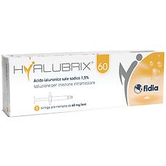 Hyalubrix 60 Siringa Preriempita 60 Mg/4 Ml Acido Ialuronico