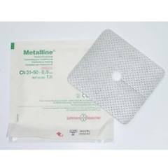 efarma metalline tracheo 8x9 cm 50 compresse di garza