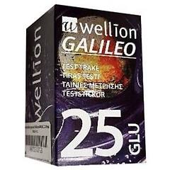 Wellion Galileo Strisce Test Glucosio Sangue 25 Pezzi
