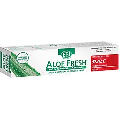 esi aloe fresh dentifricio smile gel con microsfere ad azione sbiancante 100ml