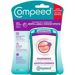 Compeed Herpes Cerottini Trasparenti 15 Patch Con Applicatore