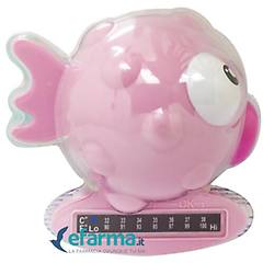 Chicco Termometro Da Bagno Pesce Rosa 0m+
