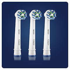 Braun Oral-b Testine Crossaction 3 Pezzi-bianco