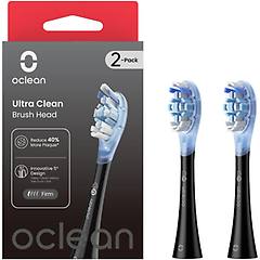 Oclean - Testine Ricambio Spazzolini Ultra Clean 2pz-black