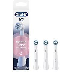 Oralb Spazzolino Ricambio Io Series Gentle Care White 3pz