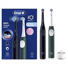 Oralb - Spazzolino Elettrico Io2 Duo-nero E Verde