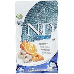 Russo Mangimi Canine Adult Medium/maxi Merluzzo Zucca E Arancia