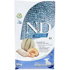 Russo Mangimi Farmina N&d Ocean Merluzzo E Zucca Cani Cuccioli