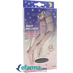 solidea night wellness calze compressive colore nero taglia 1 s