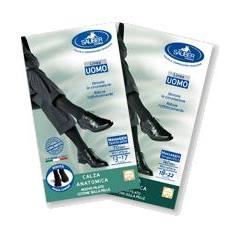 Desa Pharma Srl Calze Uomo Cotone 140 Denari Nero Taglia Grande