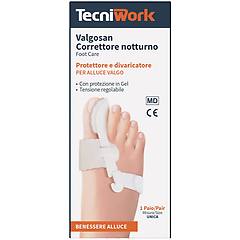 tecniwork valgosan correttore notturno per alluce valgo misura unica 1 paio