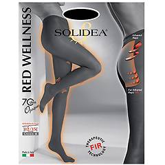 solidea red wellness opaque 70 den collant compressivo colore nero taglia 3 ml