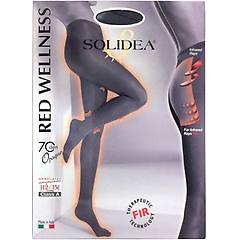 solidea red wellness opaque 70 den collant compressivo colore nero taglia 2 m
