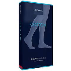 sigvaris ad cotton co2 gambaletto compressivo punta aperta colore naturale taglia 4 m normal plus