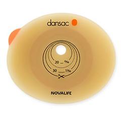 hollister placca per colo ileo ed urostomia novalife2 55mm ritagliabile 10 47