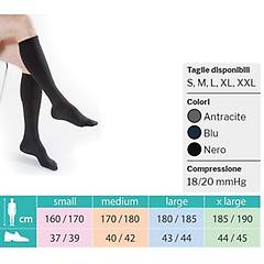 cami kamila cotton 18 gambaletto unisex colore antracite taglia m