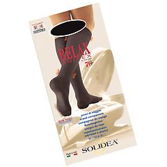 solidea relax unisex 70 den gambaletto compressivo colore bordeaux taglia 3