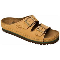 Scholl Dr. Airbag Nubuck Sandalo Cuoio Senza Cinturino