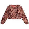 freddy. felpa cropped comfort fit animalier felpe ritiro gratis