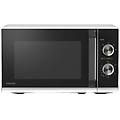 forno a microonde mw3-mm20pf da 20 litri e 800 w con 5 livelli di potenza e scongelamento
