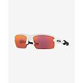 occhiali flak xs polished white con lenti prizm field bambini