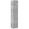 - mobile sottile grigio cemento 45x42 5x225 cm in truciolato