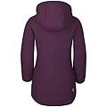 girls stavanger coat giacca trekking bambina violet/blue 164
