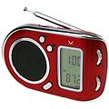radio portatile multibanda am-fm sw display ldc red