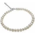 bracciale di perle donna argento 925 gioiello ymbrs185/16b