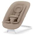 gold sdraietta lemo e click & fold bouncer almond beige almond beige