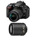 - d5600 + 18-55 vr + 55-200 vr garanti 3 ans