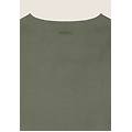 t-shirt regular in cotone con ricami sangallo aloe direct dyed donna xxs