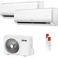 condizionatore giada dual split 9000+12000 btu inverter a wifi unità esterna 5. 3 kw