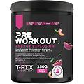 t-rex integratore pre workout con creatina taurina citrullina e vitamine in polvere gusto pesca