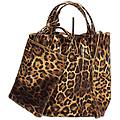 borsa a spalla donna leopardata