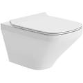 vaso wc sospeso durastyle sedile escluso p 54 x l 39 x h 33 cm bianco