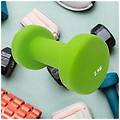 - trade shop manubrio singolo 8 kg in vinile allenamento esercizi casa palestra workout fit