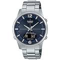CASIO - orologio uomo lineage multi band 6 tough solar argentato (ø 40 mm)