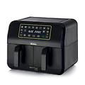 Ariete 4623 Airy Fryer Dual Friggitrice Ad Aria Doppio Cestello Digitale 8l