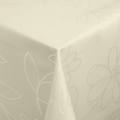 tovaglia antimacchia floralie quadrata/rettangolare 110x140 cm (lxl) champagne beige rettangolare