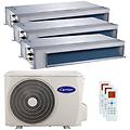 condizionatore canalizzato 42qss trial split 9000+9000+12000 btu inverter a++ esterna 8 kw